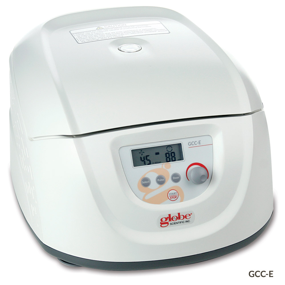 Globe Scientific Centrifuge, Clinical, Enhanced Model, 12-Place, 120-240v, 50/60Hz (Includes: 12-Place Rotor for use with: 5mL, 7mL and 10mL Tubes and 8 x 15mL Tubes, Sleeves and Risers) centrifuge; clinical centrifuge;